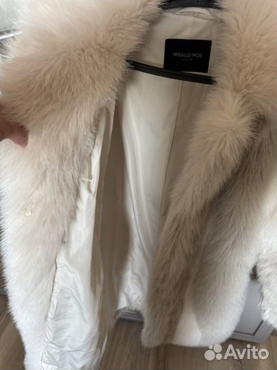Шуба экомех новая 42-46 р