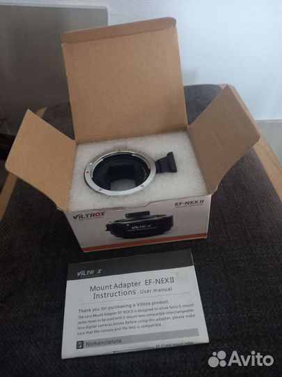 Переходник Viltrox ef - nex ii