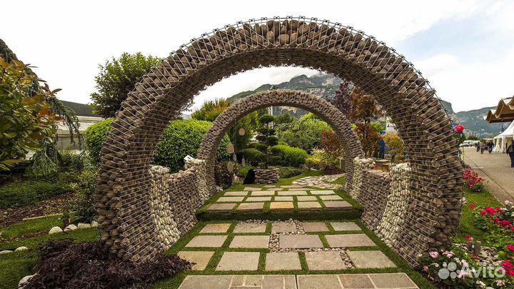 Габион, пергон под ключ