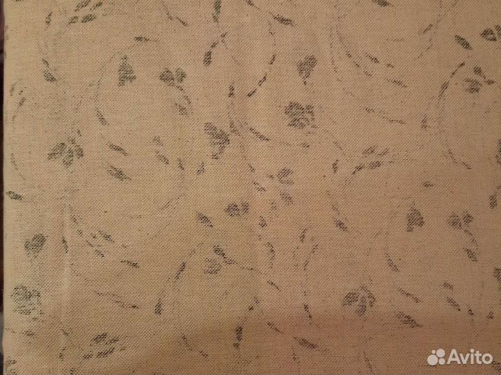 Ткань Лен Портьерный СССР