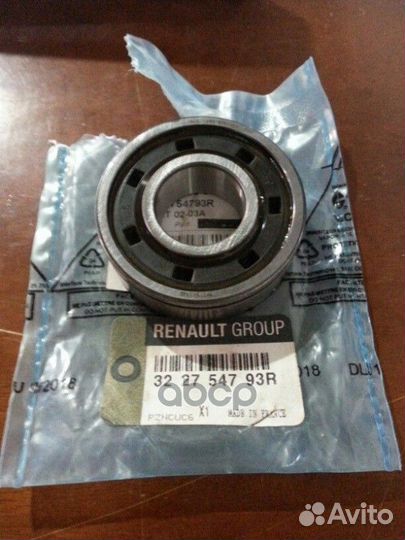 Подшипник кп перв.вала ORG 322754793R renault