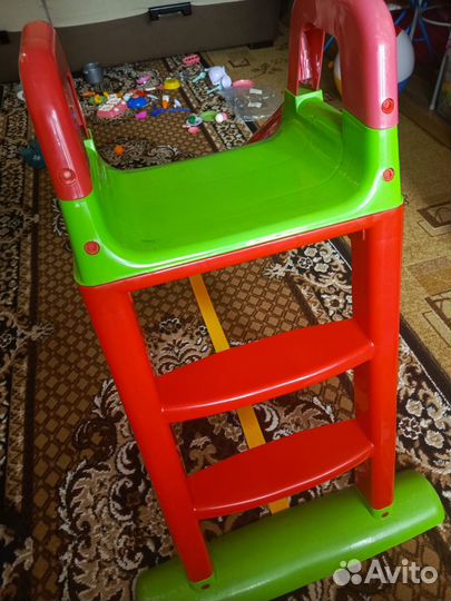 Детская горка пластиковая