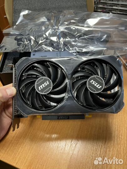 Видеокарта nvidia geforce rtx 4060 MSI Ventus 2X B