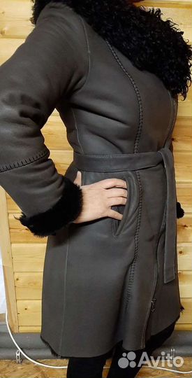 Дубленка натуральная женская 46 48