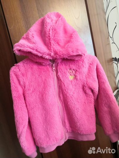 Теплая кофта для девочки
