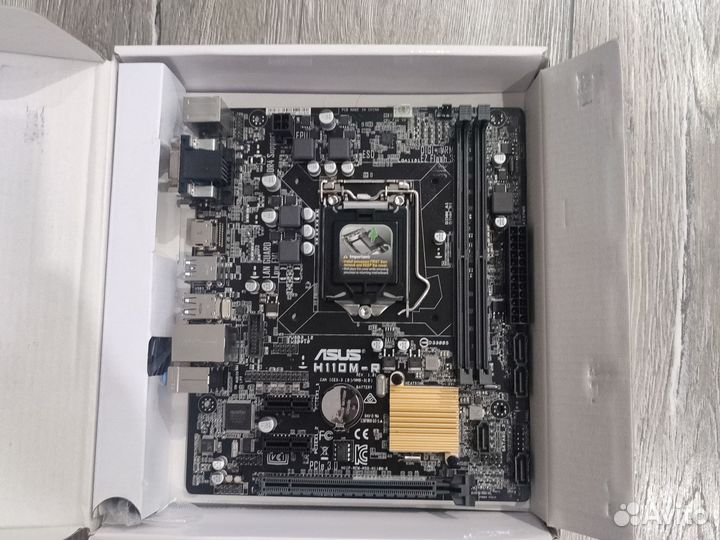 Материнская плата asus H110M-R 1151