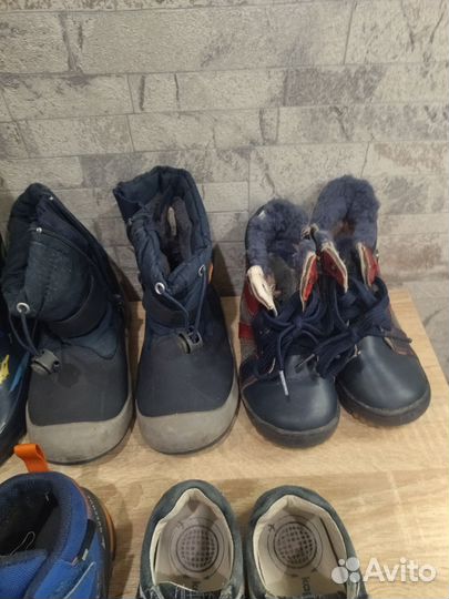 Детская обувь для мальчика пакетом