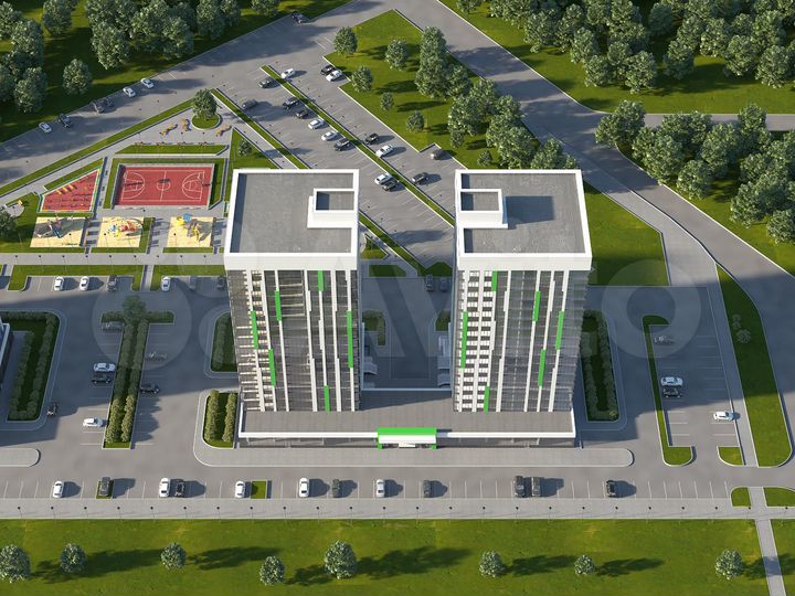 3-к. квартира, 78,8 м², 9/16 эт.