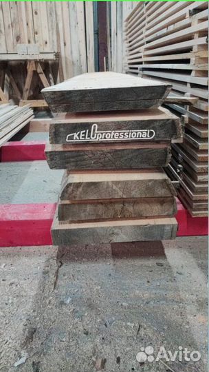 Необрезная доска из сосны Кело