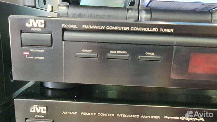 Тюнер, дека JVC FX-342L, JVC TD-V562