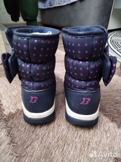 Зимние ботинки для девочки