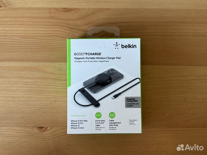 Беспроводная зарядка Belkin MagSafe с блоком 20W