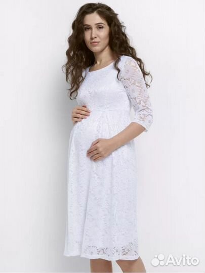 Платье праздничное для беременных Аделька