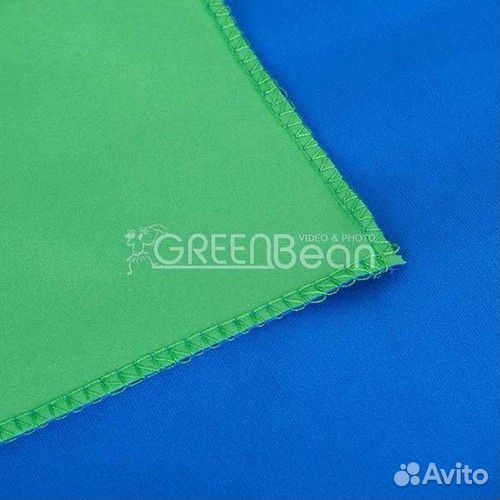 Фон двусторонний тканевый GreenBean Field 240x500c