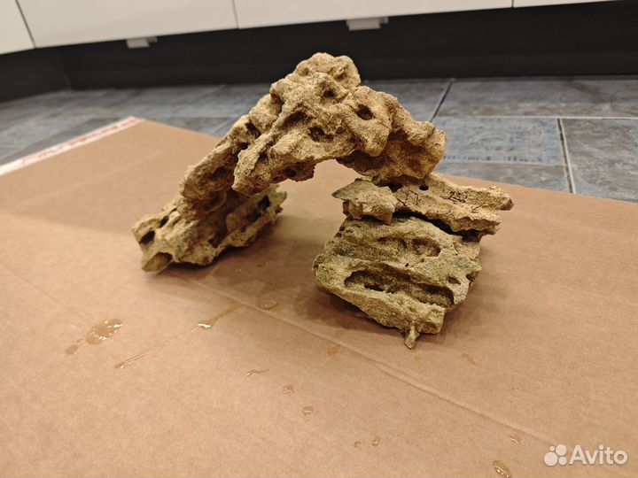 Крымский песчаник грот для аквариума