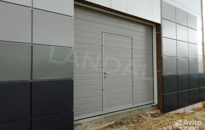Гаражные секционные ворота