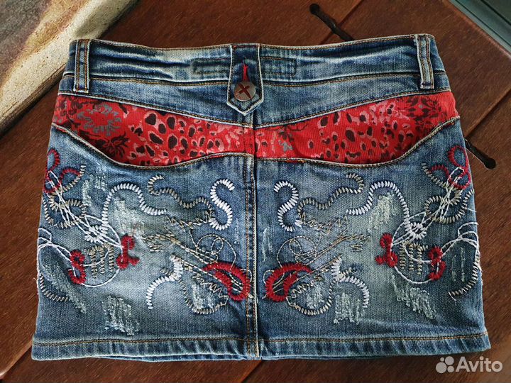 Юбка джинсовая 25 размер