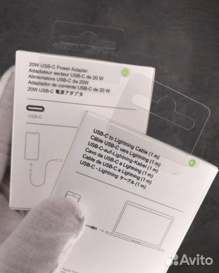 Зарядка на iPhone 20w (новая,гарантия)