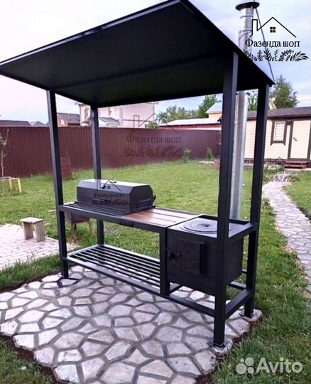 Мангал лофт