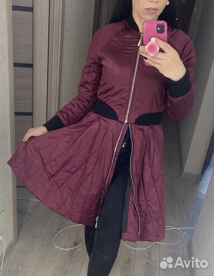 Плащ пальто бомбер размер 44