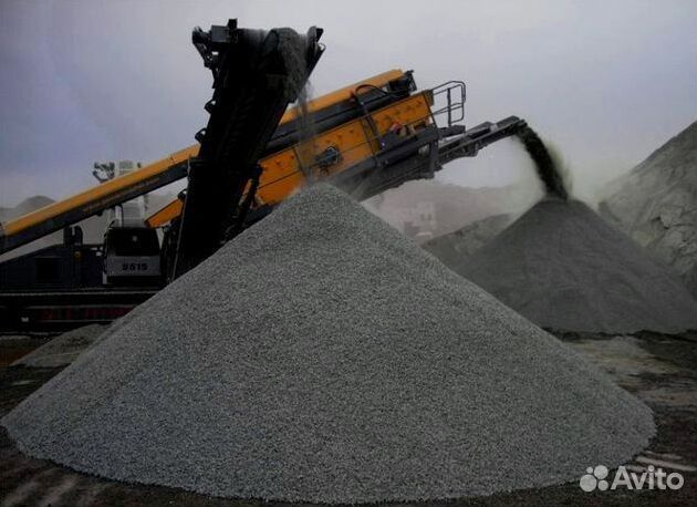 Щебень известняковый