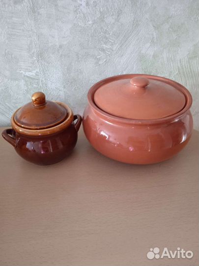 Горшки для запекания 2 шт