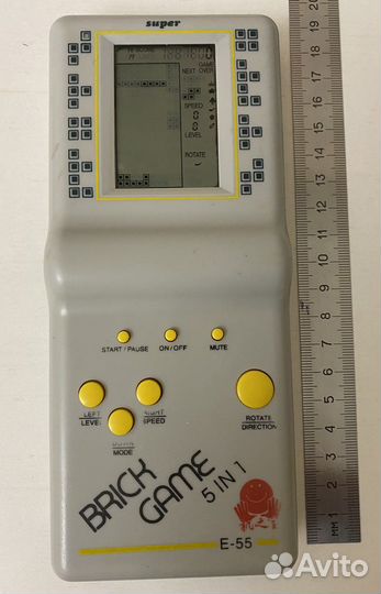 Тетрис из 90х Brick Game 5 in 1 Е-55