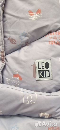 Зимний конверт в коляску leokid