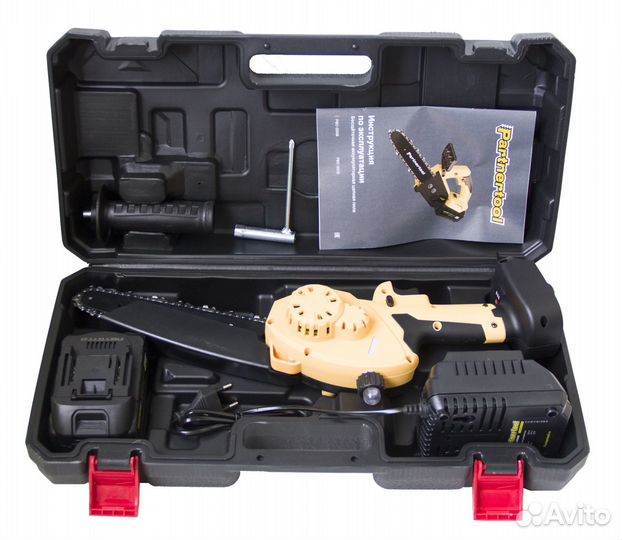 Пила цепная бесщеточная Partnertool PBC-2008, 20см