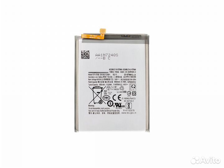 Аккумулятор Samsung A22s (A226B) с установкой