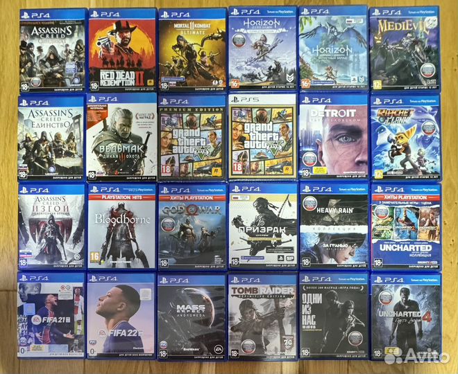 Игры ps4 ps5
