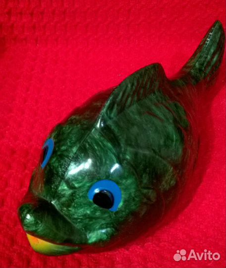 Игрушка рыбка пластмасса 1950г