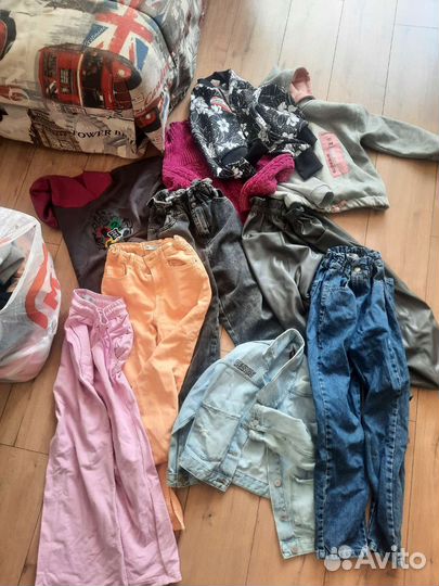 Одежда пакетом для девочки 134 140