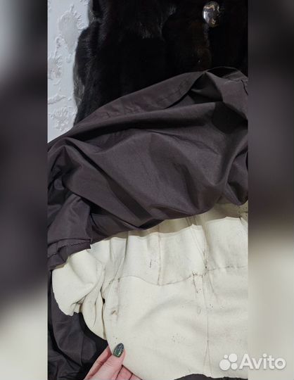 Шуба норковая большого размера 54-58