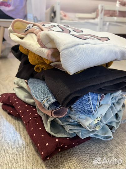 Вещи пакетом на девочку 92 98 zara hm