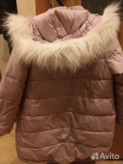 Зимняя куртка для девочки 122