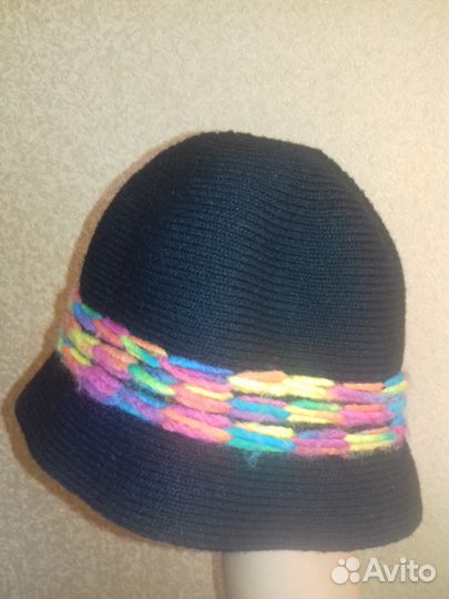 Шляпка трикотажная