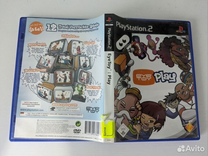 Eye toy play ps2 лицензия