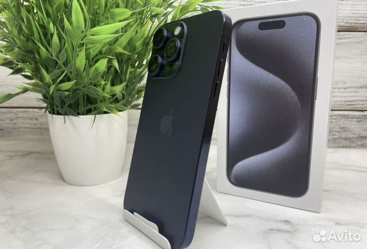 iPhone XR в корпусе 15 pro 128 gb blue