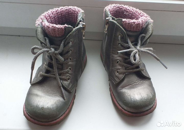 Демисезонные ботинки 26 для девочки