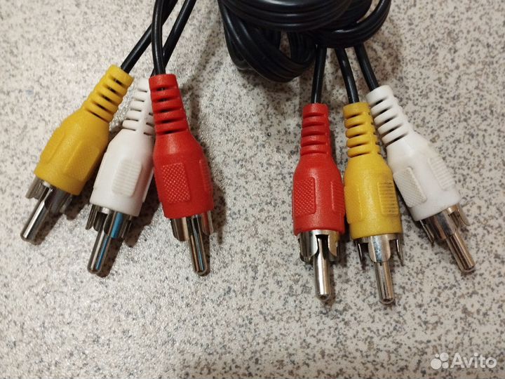 Межблочный кабель 3 rca