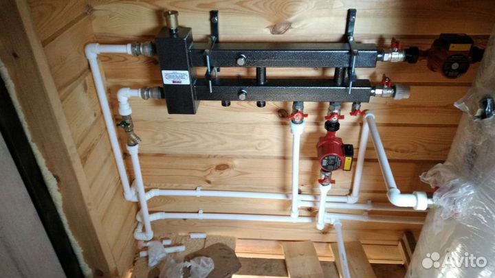 Отопление, тёплый пол в частном доме