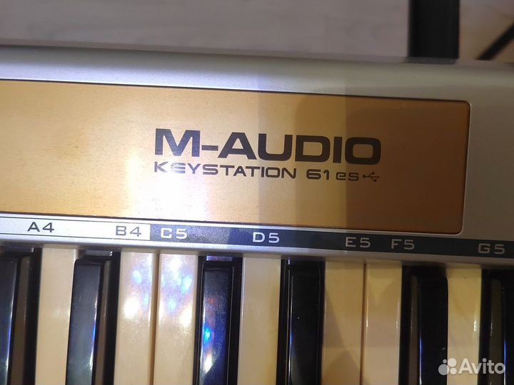 Миди клавиатура m audio keystation 61 es