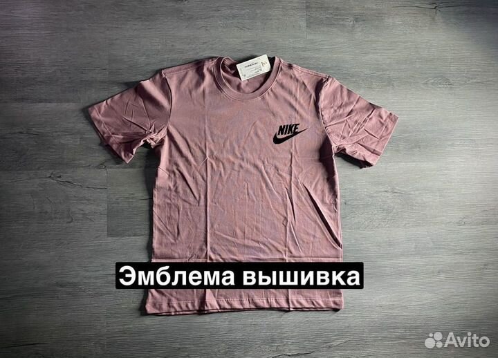 Футболка Nike мужская розовая новая