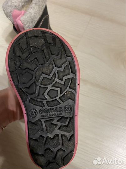 Зимние ботинки для девочк