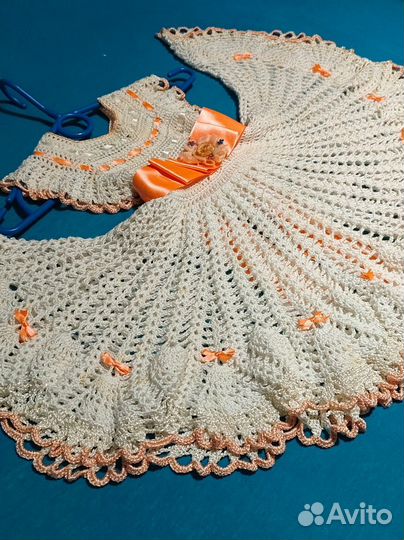 Платье для девочки ручной работы