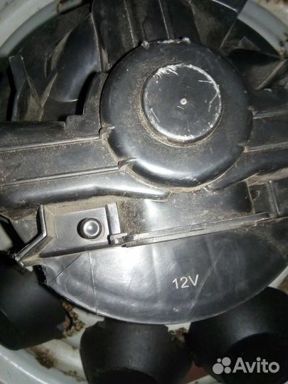 Моторчик печки renault logan1