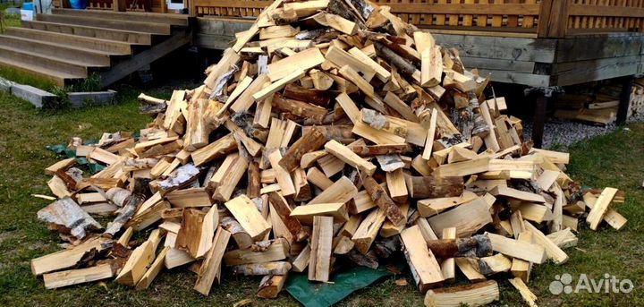 Дрова навалом Березовые в Сертолово сухие