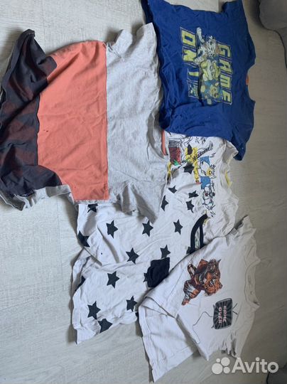 Вещи пакетом на мальчика 128