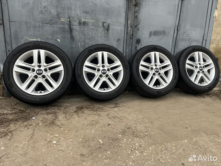 Летние колеса r16 5/114,3 205/55 Kia Оригинал